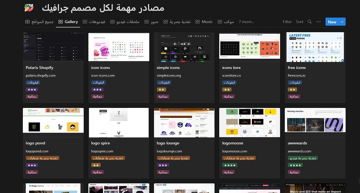 مصادر مهمة لكل مصمم جرافيك