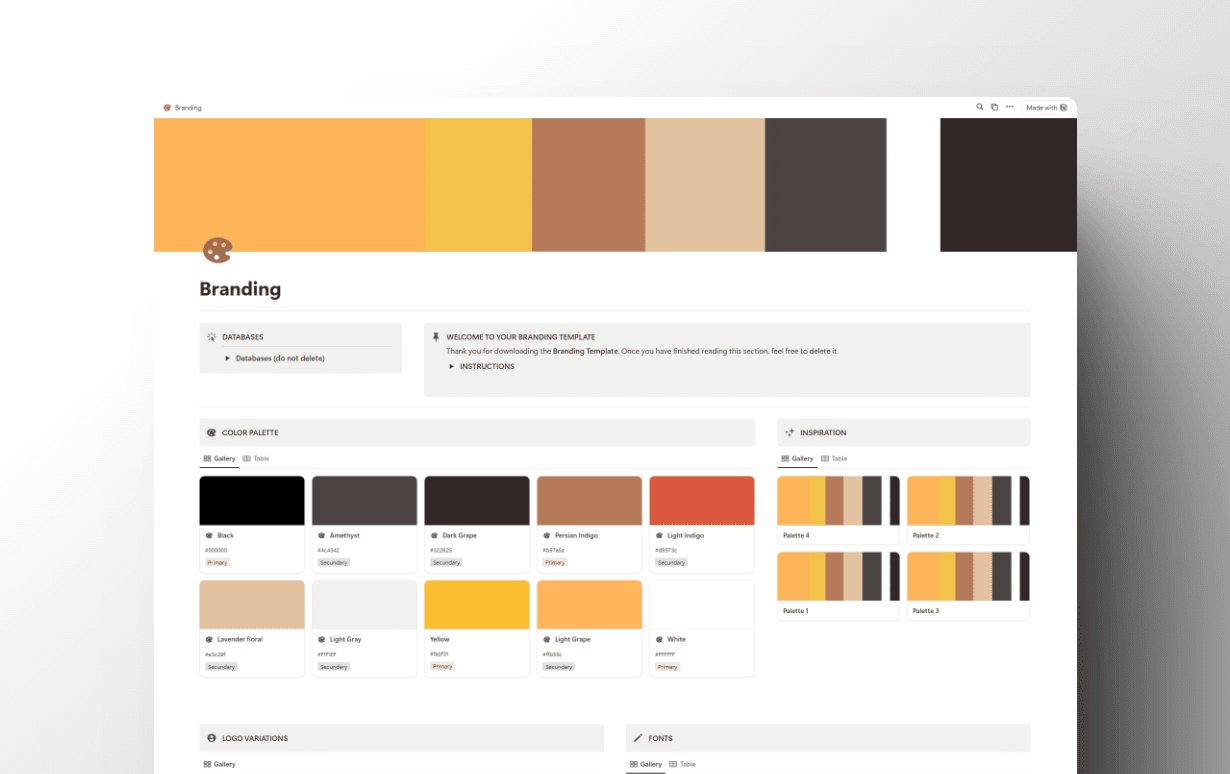 تموذج العلامة التجارية المتكامل 